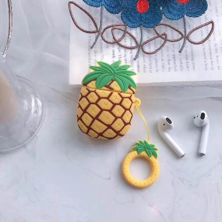 TropicFruits Airpods tok karabínerrel