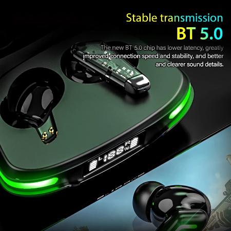Lenovo GM3 Bluetooth 5.0 Vezeték Nélküli Fülhallgató Töltőtokkal